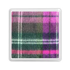 Pink Plaid Flannel Memory Card Reader (square) by snowwhitegirl