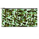 Brownish Green Camo Pencil Cases Front