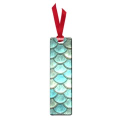 Aqua Mermaid Scale Small Book Marks by snowwhitegirl