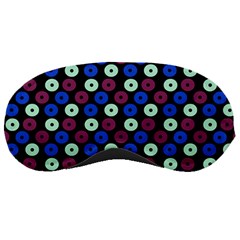 Eye Dots Blue Magenta Sleeping Masks by snowwhitegirl