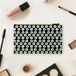 Eye Dots Black Pastel Cosmetic Bag (Small) Back