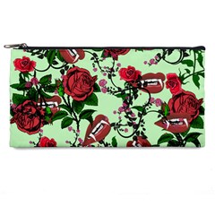 Green Rose Vampire Pencil Cases by snowwhitegirl