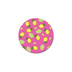 Lemons And Limes Pink Golf Ball Marker (10 Pack) by snowwhitegirl