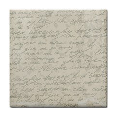 Handwritten Letter 2 Tile Coasters by vintage2030