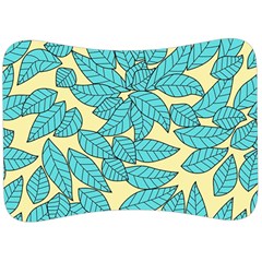 Leaves Dried Leaves Stamping Velour Seat Head Rest Cushion by Sapixe