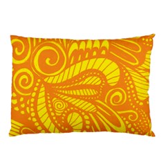 Pop Sunny Pillow Case by ArtByAmyMinori