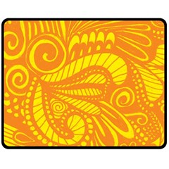 Pop Sunny Fleece Blanket (medium)  by ArtByAmyMinori