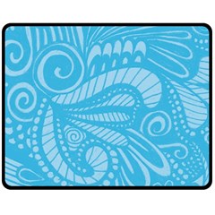 Pop Sky Fleece Blanket (medium)  by ArtByAmyMinori