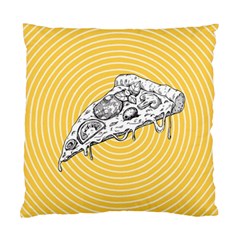 Pop Art Pizza Standard Cushion Case (one Side) by Valentinaart