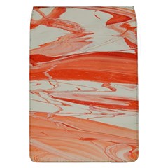 Orange Swirl Removable Flap Cover (l) by WILLBIRDWELL