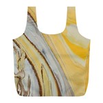 YELLOW JUNGLE Full Print Recycle Bag (L) Front