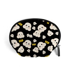 Cute Kawaii Popcorn Pattern Accessory Pouch (small) by Valentinaart