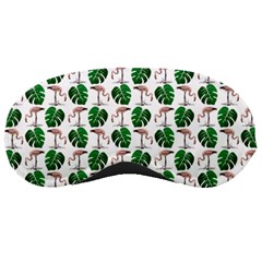 Flamingo Leaf Patttern Sleeping Masks by snowwhitegirl