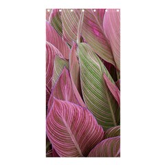 Pink Leaves Shower Curtain 36  X 72  (stall)  by snowwhitegirl