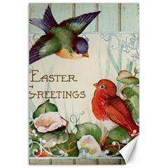 Easter 1225824 1280 Canvas 12  X 18  by vintage2030