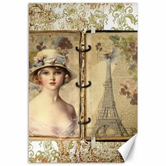 Paris 1122617 1920 Canvas 12  X 18  by vintage2030