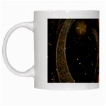 Wonderful Hummingbird With Stars White Mugs Left