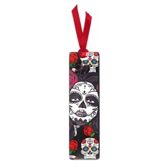 Mexican Skull Lady Small Book Marks by snowwhitegirl