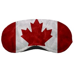 Canada Grunge Flag Sleeping Masks by Valentinaart