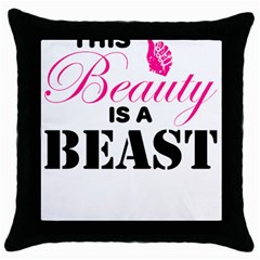 0000 Throw Pillow Case (black) by mershirt