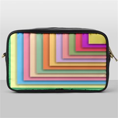 Colorful Wallpaper Abstract Toiletries Bag (one Side) by Simbadda