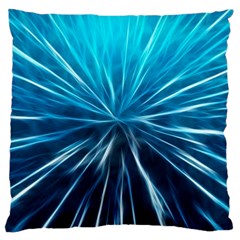 Background Structure Lines Large Cushion Case (two Sides) by Celenk