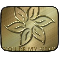 You Are My Star Fleece Blanket (mini) by NSGLOBALDESIGNS2