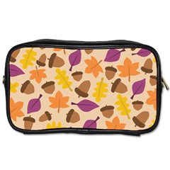 Acorn Pattern Toiletries Bag (two Sides) by Hansue