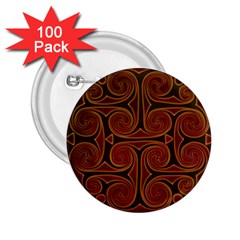 Beautiful Art Pattern 2 25  Buttons (100 Pack)  by Nexatart