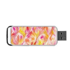 Pretty Painted Pattern Pastel Portable Usb Flash (one Side) by Sapixe