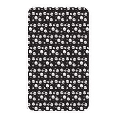 Pattern Skull Bones Halloween Gothic On Black Background Memory Card Reader (rectangular) by genx