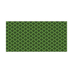 Logo Kek Pattern Black And Kekistan Green Background Yoga Headband by snek