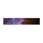 Carina Nebula NGC 3372 the Grand Nebula Pink Purple and Blue with shiny stars Astronomy Flano Scarf (Mini) Front