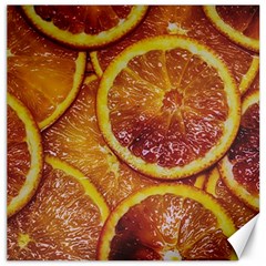 Blood Orange Fruit Citrus Fruits Canvas 12  X 12  by Wegoenart