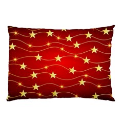 Background Christmas Decoration Pillow Case by Wegoenart