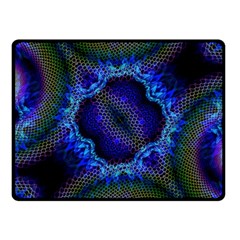 Kaleidoscope Art Pattern Ornament Fleece Blanket (small) by Wegoenart