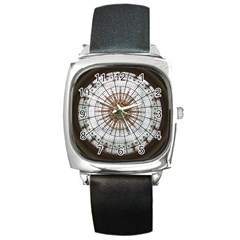 Dome Glass Architecture Glass Dome Square Metal Watch by Wegoenart