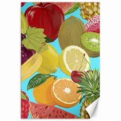 Fruit Picture Drawing Illustration Canvas 20  X 30  by Wegoenart