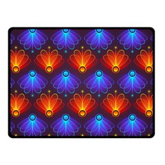 Light Background Colorful Abstract Fleece Blanket (small) by Wegoenart