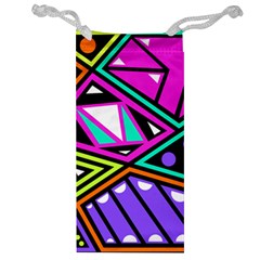 Background Abstract Pattern Jewelry Bag by Wegoenart