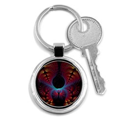 Abstract Abstracts Geometric Key Chains (round)  by Wegoenart