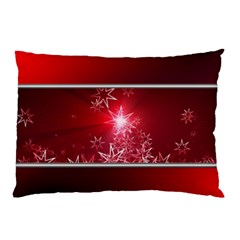 Christmas Candles Pillow Case by Wegoenart