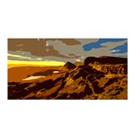 Scotland Monti Mountains Mountain Satin Wrap Front