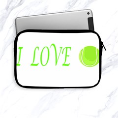 I Lovetennis Apple Ipad Mini Zipper Cases by Greencreations