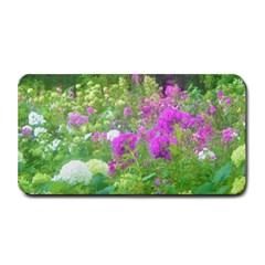 Annabella Hydrangeas And Purple Garden Landscape Medium Bar Mats by myrubiogarden