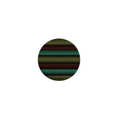 Stripes Green Yellow Brown Grey 1  Mini Magnets by BrightVibesDesign