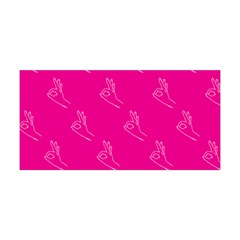 A-ok Perfect Handsign Maga Pro-trump Patriot On Pink Background Yoga Headband by snek