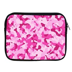 Standard Pink Camouflage Army Military Girl Funny Pattern Apple Ipad 2/3/4 Zipper Cases by snek