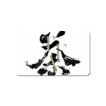 Tea Calligraphy Magnet (Name Card) Front