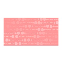 Background Polka Dots Pink Satin Wrap by Mariart